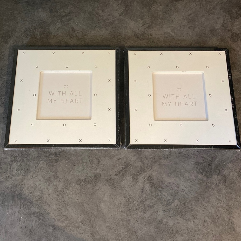 NWT BP XO picture frames
